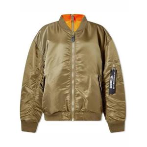 베트멍 봄버 자켓 UE63JA121X KHAKI ORANGE DOM