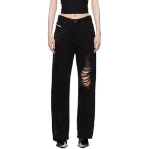 25 FW 디젤 여성 블랙 1999 레지 09k35 레귤러 데님 진 242001F069003