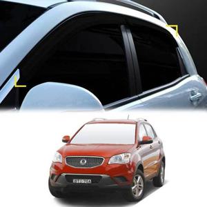 코란도C 윈도우바이저  창문몰딩