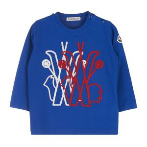 [몽클레어 키즈] 아동 로고 패치 그래노블 티셔츠 8D00010 8790M 745 (12-24M)