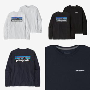 [파타고니아코리아] 38518Q5 멘즈 롱-슬리브드 P-6 로고 리스판서빌리-티 CH
