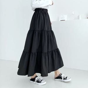 베베르 3단 캉캉 롱스커트 SD-211003-