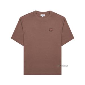 [메종 키츠네] SS25 남성 폭스헤드 박시핏 티셔츠 LM00107KJ0119 0112