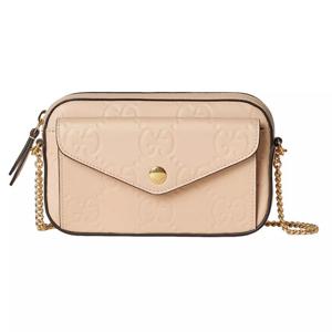 (백화점AS가능)(선물포장) 구찌 길버트미니숄더백베이지 781554