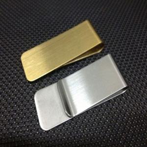 가죽공예 판 클립 머니클립 색상-실버