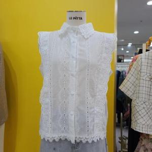 르피타 DP01 슈니  레이스 블라우스 L252UBL708