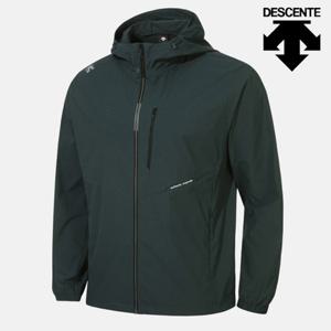 [데상트]데상트 러닝 에센셜 후드형 바람막이 SP313RWB71DGRN 바