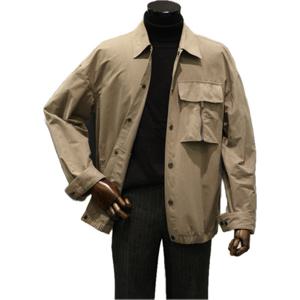 [본(정장)]본BON F/W  세미오버핏 외투형 캐주얼남방 베이지 셔퍼 BN3FBA621