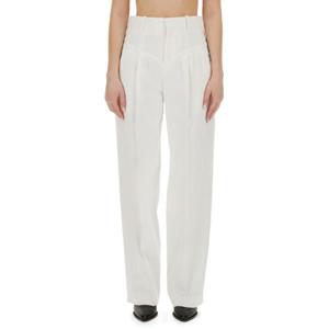 이자벨마랑 스트레이트 팬츠 PA0270FB WHITE