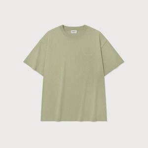 M 커버낫반팔티 CQK CO2502ST01-LN 스몰 어센틱 티셔츠 Light Green