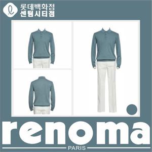 [레노마캐주얼][가을겨울카라티]남성티셔츠 카라 니트티셔츠(민트) RQGPKT10A