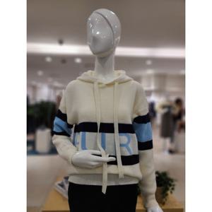 [포커스]MARIO포커스 퓨어 후드배색  롱 니트  FF3I7KT01271