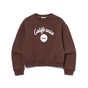 [유씨엘에이]여성 데일리 캘리포니아 크롭 스웨트셔츠 (UB9LT54_55)