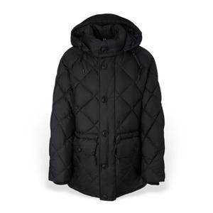 [헤지스] 남성 카라코람 구스다운 패딩 점퍼 HZJU5D504BK