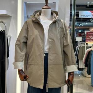 아날도바시니 DP02 배색포켓 하프기장 후드 사파리점퍼 AY10JP43W