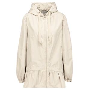 [벨리시앙]후드 집업 밑단 소매 셔링 점퍼 JP3307