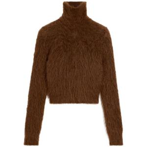 AMI Paris 브러시드 이펙트 터틀넥 스웨터 H24FKS447KN0056