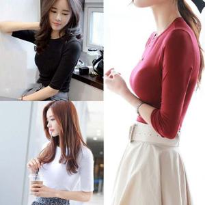 5부소매 라운드티 SD210301 레터링 XL 반팔티숙 S 면