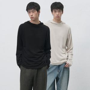 MAN 레이어드 소프트 후드티 [2COL] / SBE4M02011