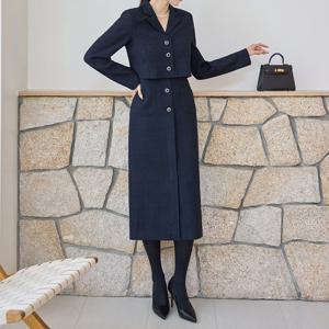 [모리스커밍홈] [55-77]투인원 자켓 원피스_M2511OP095D