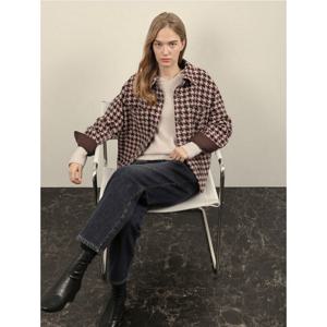 [올리비아로렌][올리비아로렌] 체크 아우터형 셔츠VVBNL4W9271 (