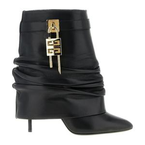 지방시 샤크 락 스틸레토 앵클 부츠 BE604RE2AF 001