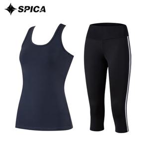 스피카 요가복세트 나시 칠부레깅스 SPA613706