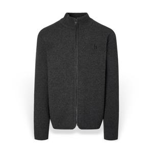 [헤지스] 남성 멜란지 울 집업니트 HZSW5D334CG