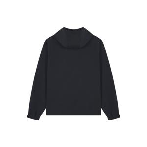 MAISON KITSUNE GRAY FOXHEAD PATCH CRISPY NYLON HOOD WINDBREAKER (LM02228WQ4019-P199) (그레이 폭스헤드 패치 크리스피 나일론 후드 윈드브레이커)