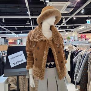 밀스튜디오 DP02 엄청부드러운 페이크퍼 무스탕 LRCMUS109