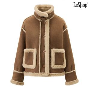 [르샵]시어링 양털 데일리 무스탕 자켓 (DP4JK028A)