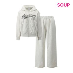 [숲]캐주얼 기모 후드 집업 팬츠 투피스 S5CST04