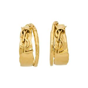 생로랑 이어링 853088 Y1500 7005 OR PATINE