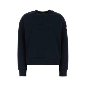 몽클레어 자수 토날 로고 코튼 스웨트셔츠 8G0001689A1K778 DOM