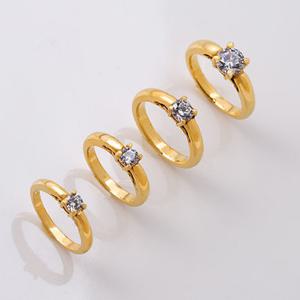 프로포즈 여자 순금 반지 7.5g [랩다이아몬드 5부]