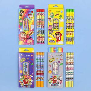 짱구는 못말려 5본 연필 세트 짱구 파워레인저 학용품