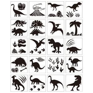 가제트 스텐실 도안 GS1000 공룡 20장