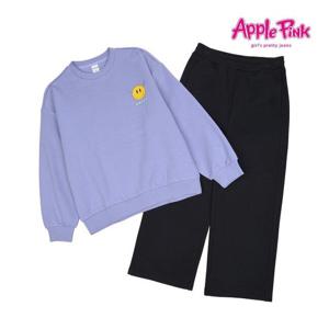 [애플핑크][애플핑크] 스마일 맨투맨+팬츠세트 (APS8R701GST)