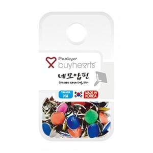 바이하츠 네모압핀(60개입)