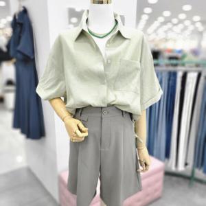 [비지트인뉴욕]원턱 5부 비조 반바지 VA7SP60i_US