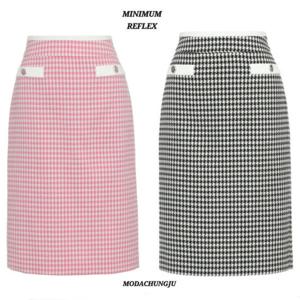 [미니멈]MD 체크 트위드 스커트 MD MXAAWS2080_CJ