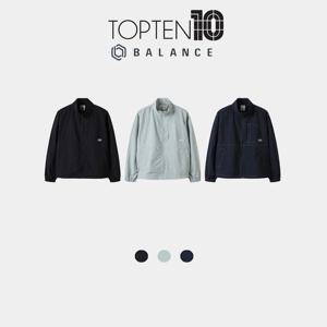 [탑텐밸런스] 남성 타슬란 스탠 윈드브레이커 MBF5JJ1040 BS