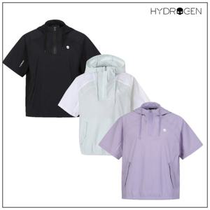 [하이드로겐] 여성 경량 우븐스트레치 반팔 아노락 H21D2WT412