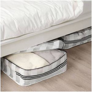 이케아 예르스뉘그 수납박스 화이트 투명 55x49x19cm 수납함 수납박스 수납상자