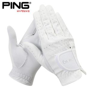 [핑][PING] 2023년 신상 여성 반피 양손 장갑 121C1GV851_WH_HDD