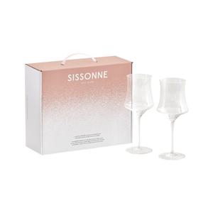 [오덴세] 시손느 글라스 와인잔 2p 세트 + 쇼핑백증정