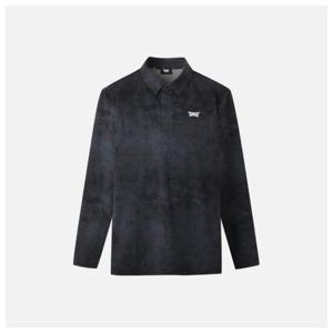 [PXG]PXG골프긴팔 KQF PJFPM2108-23 패턴 칼라 롱 슬리브 티셔츠