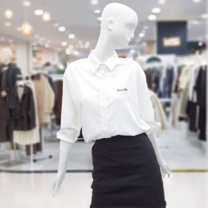 [ab.f.z]심플 레터링 셔츠 블라우스 FSPHZ4B02J