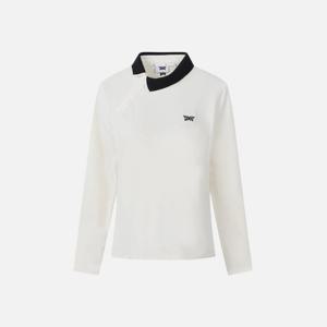 PXG골프긴팔티 UQC PIWPW2111-01 WOMEN WINTER SIDE COLLAR LS T-SHIRT