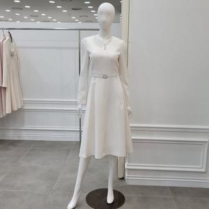 [미니멈]콩버튼 플레어 원피스 (MXDGWO0120IV)_IC